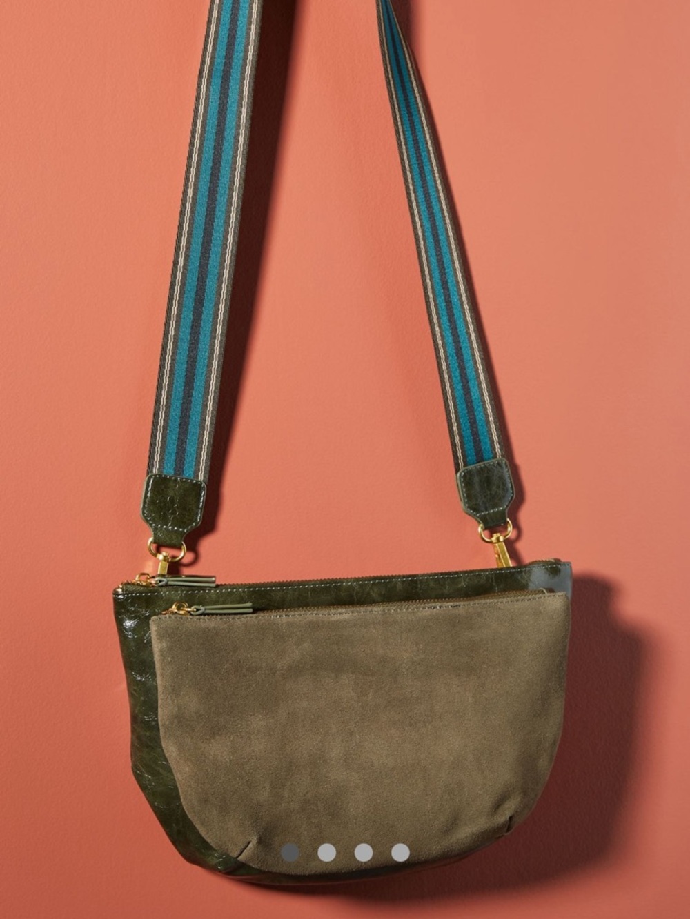 Leo Crossbody Moss Anthropologie Bag